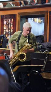 Bob Leonard - bari sax Rex Hotel Orchestra
