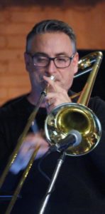 Terry Promane -trombone Rex Hotel Orchestra